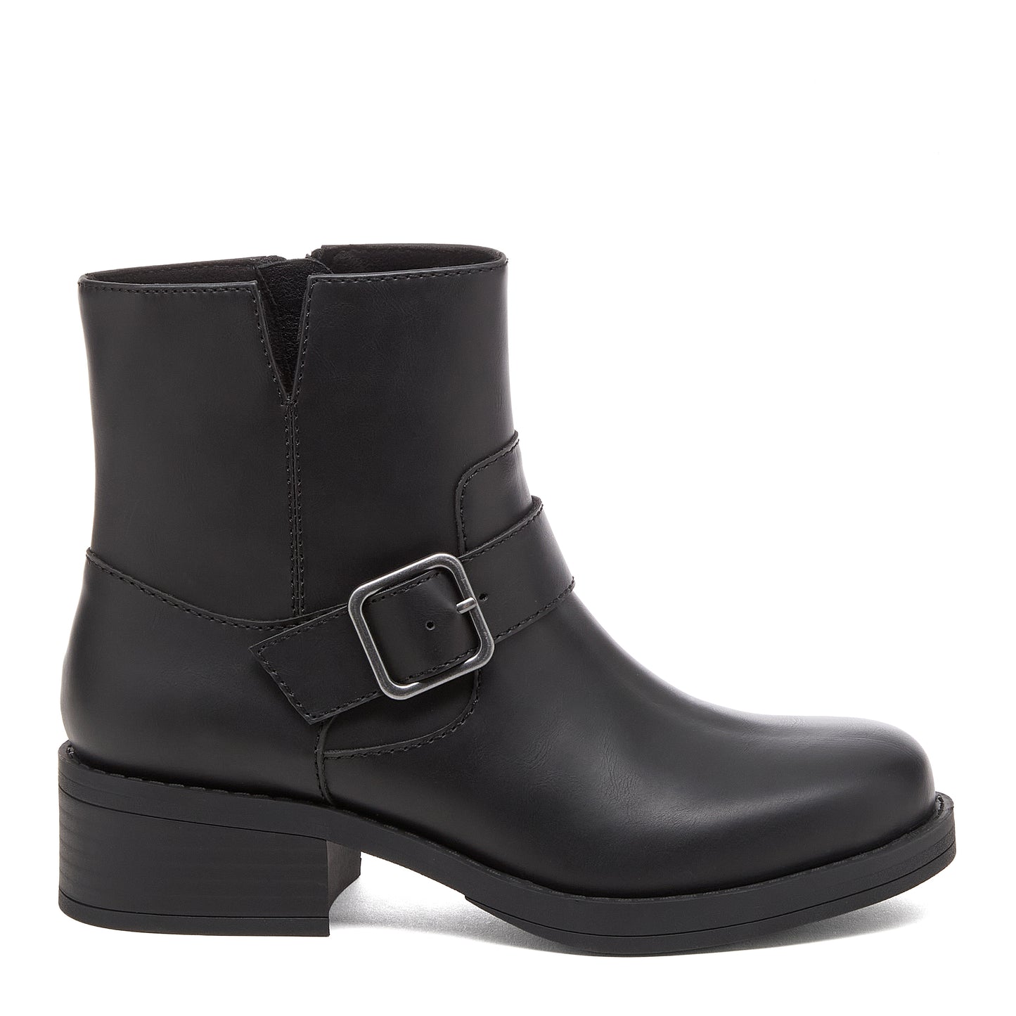 Freddie Black Moto Boots