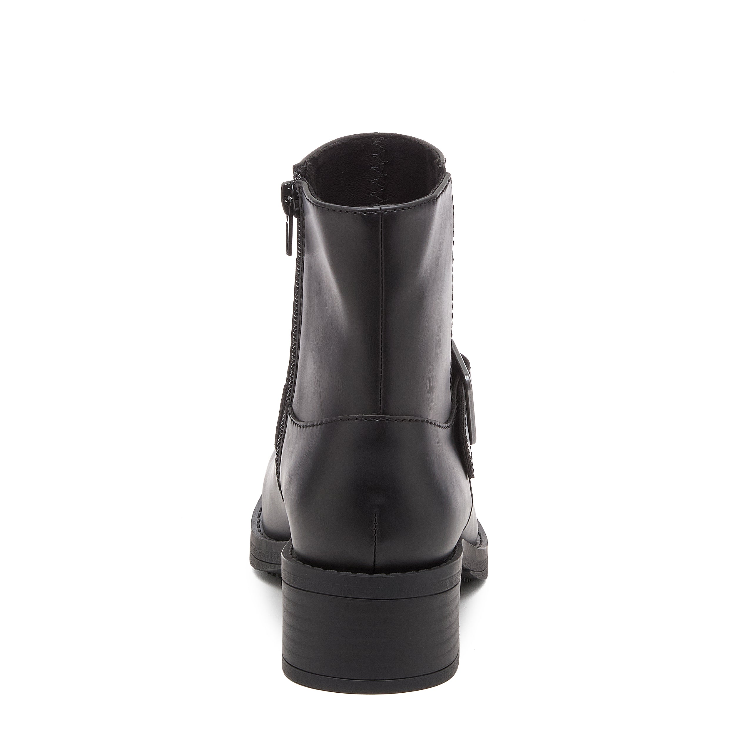 Freddie Black Moto Boots