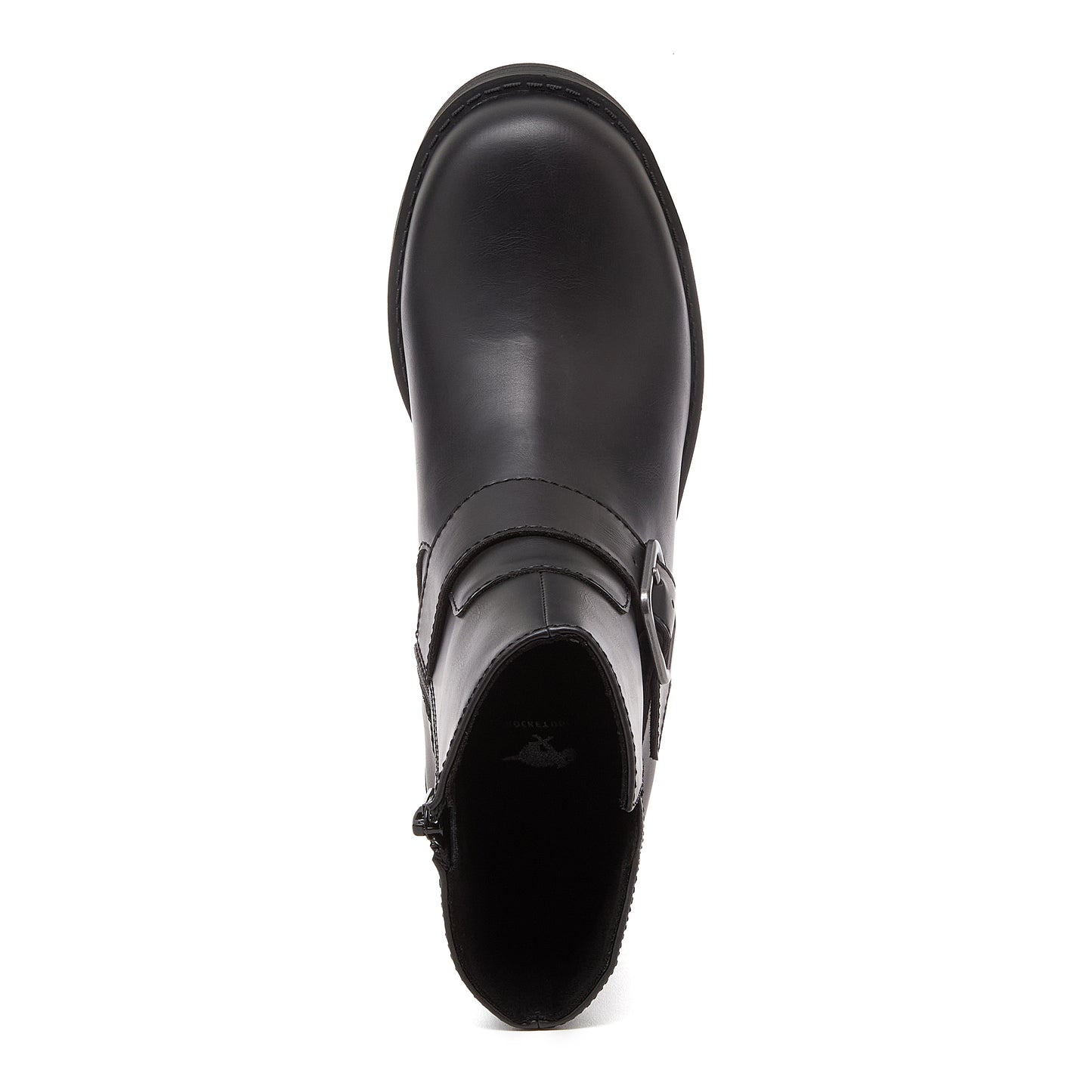 Freddie Black Moto Boots