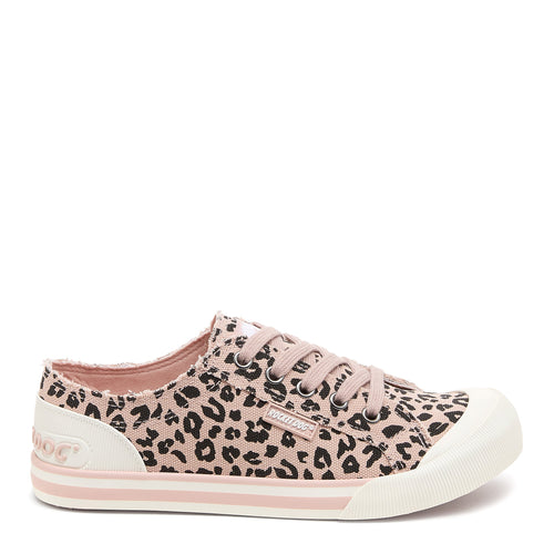 Jazzin Light Pink Leopard Sneaker