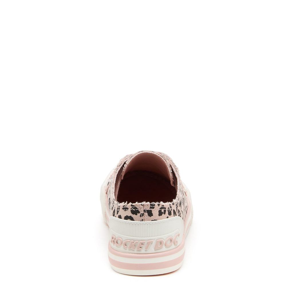 Rocket Dog Jazzin women's pink sneaker, playful slip-on