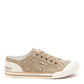 Rocket Dog Jazzin tan sneaker, women's playful shoe