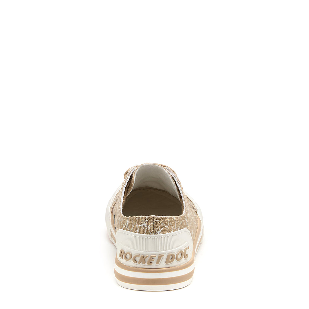 Women's playful tan sneaker, easy everyday wear – Rocket Dog Jazzin