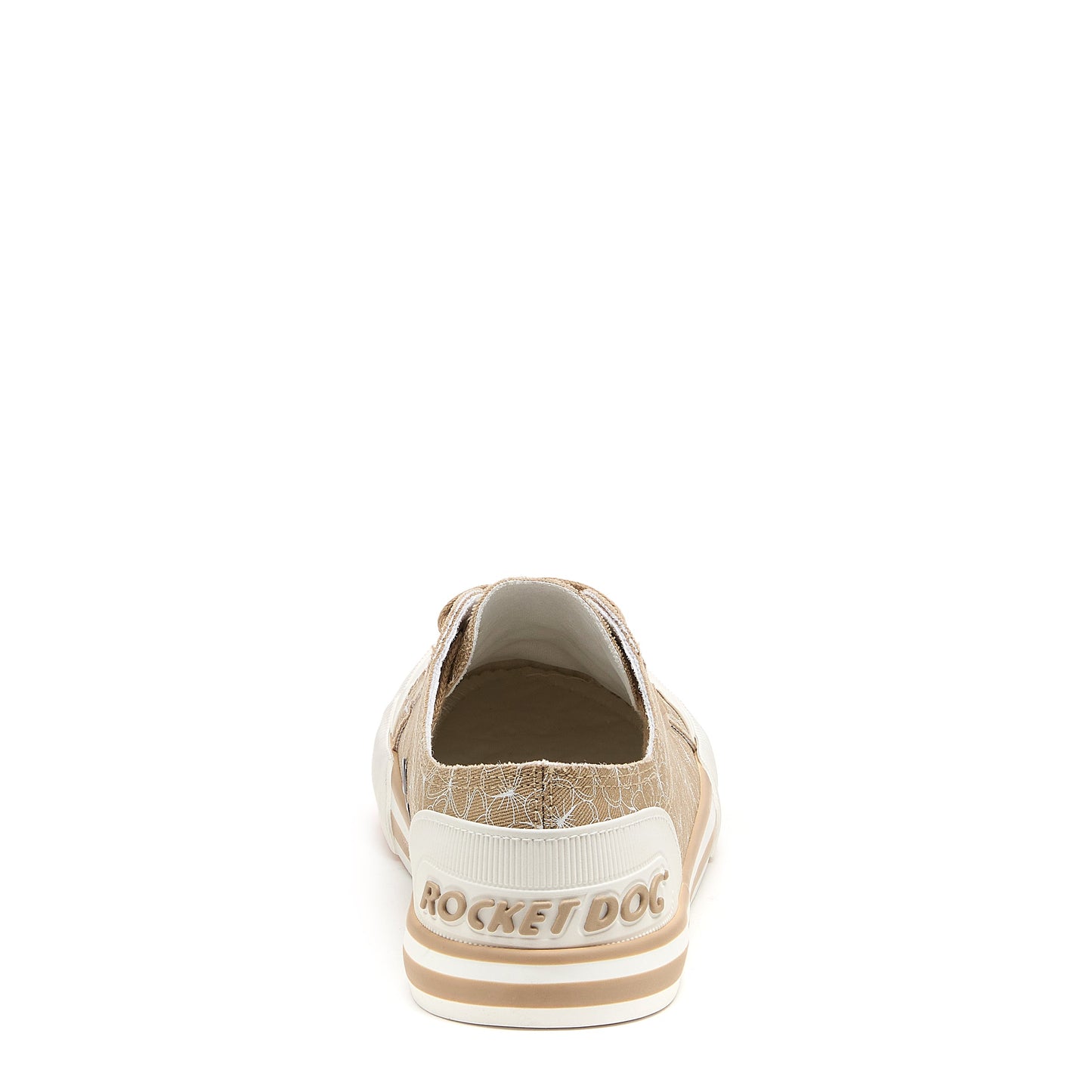 Rocket Dog Women's Jazzin Tan Geometric Print Trainers