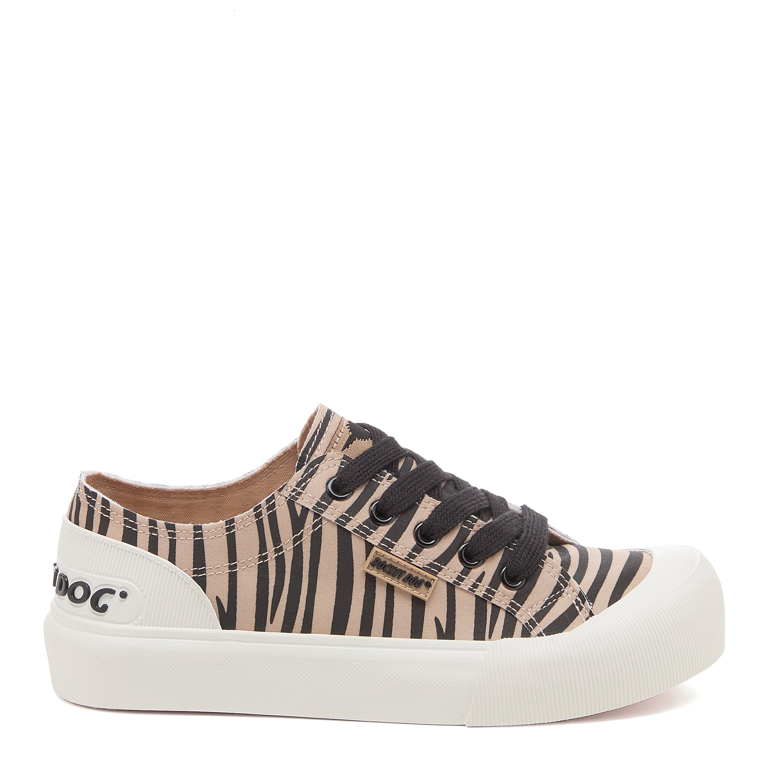 Rocket Dog Women's Jazzin Plus Tan Zebra Print Sneaker – Rocket Dog®