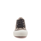 Jazzin Plus Tan Zebra Print Sneakers