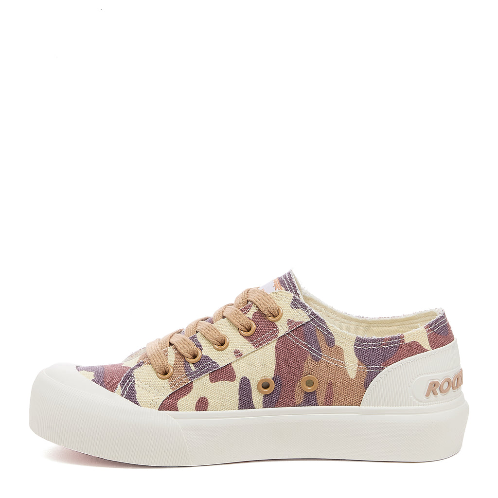 Jazzin Plus Tan Camo Sneaker