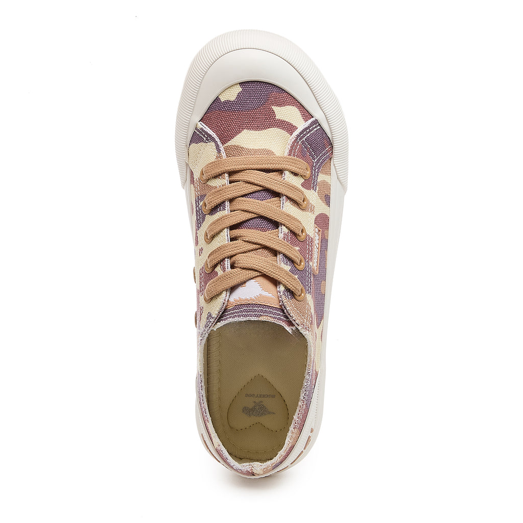 Jazzin Plus Tan Camo Sneaker
