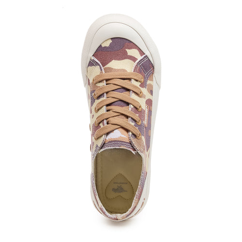 Jazzin Plus Tan Camo Sneaker