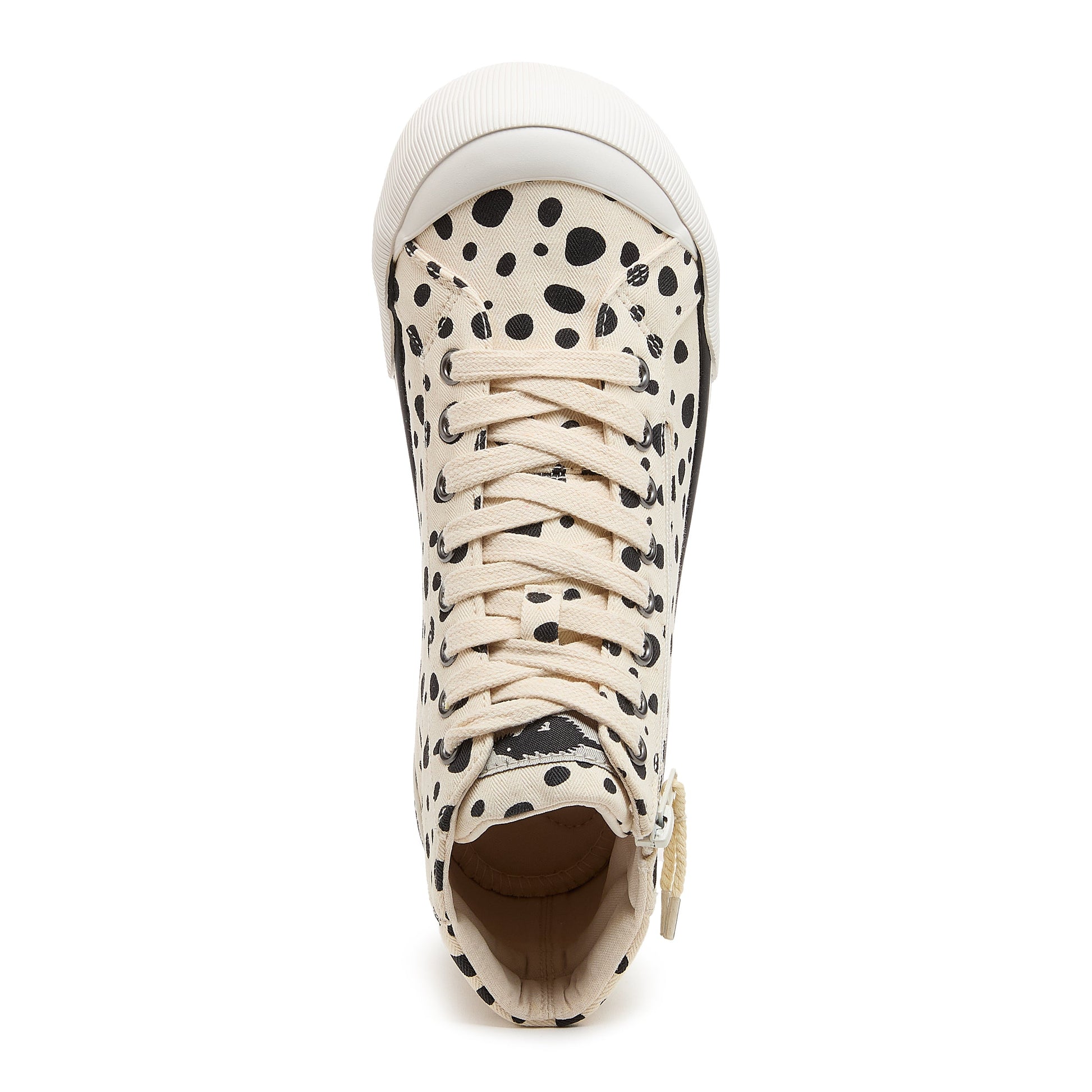 Rocket Dog Jazzin Off White Spotty Women's High-Top sneakers