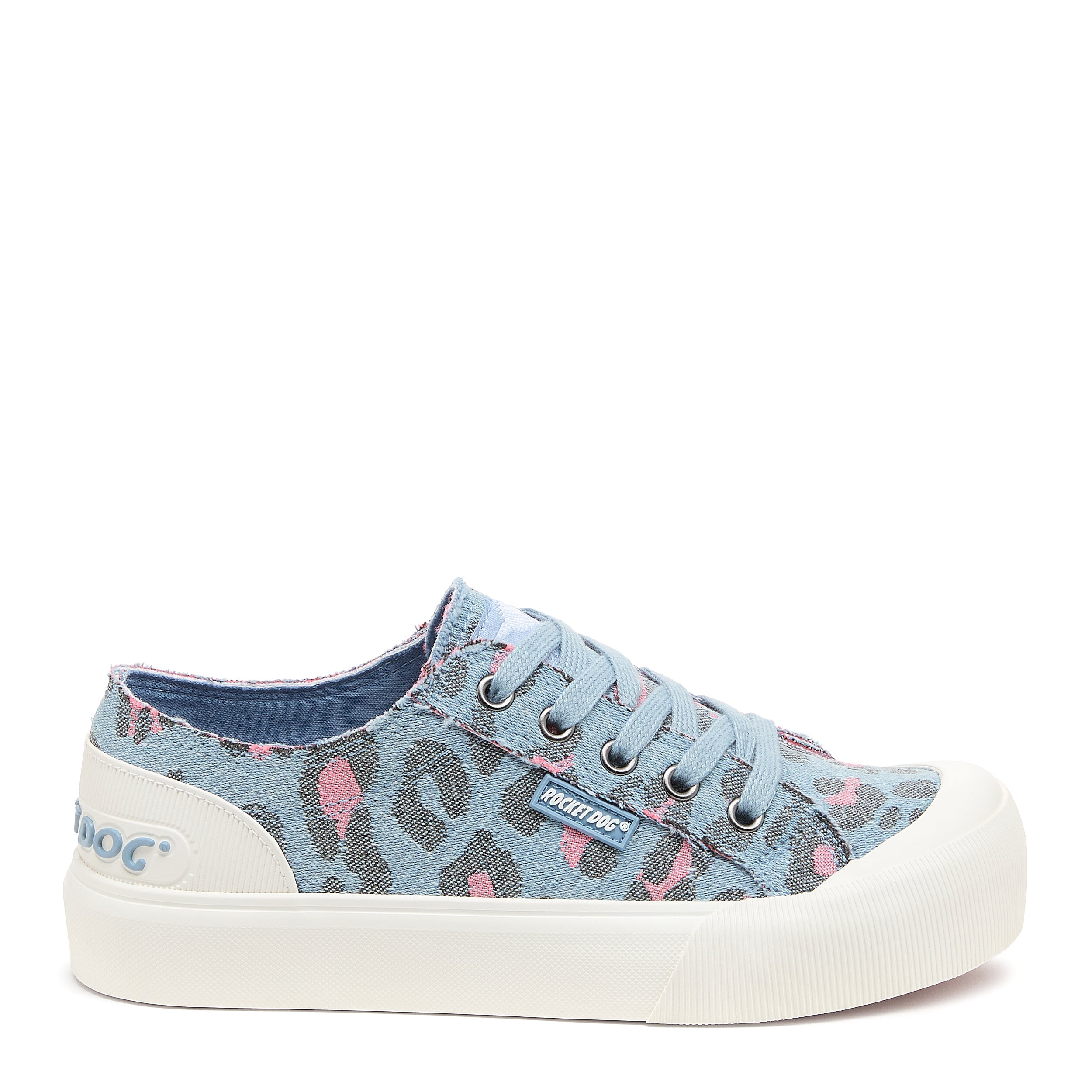 Rocket Dog Jazzin leopard print sneaker, women's playful shoe
