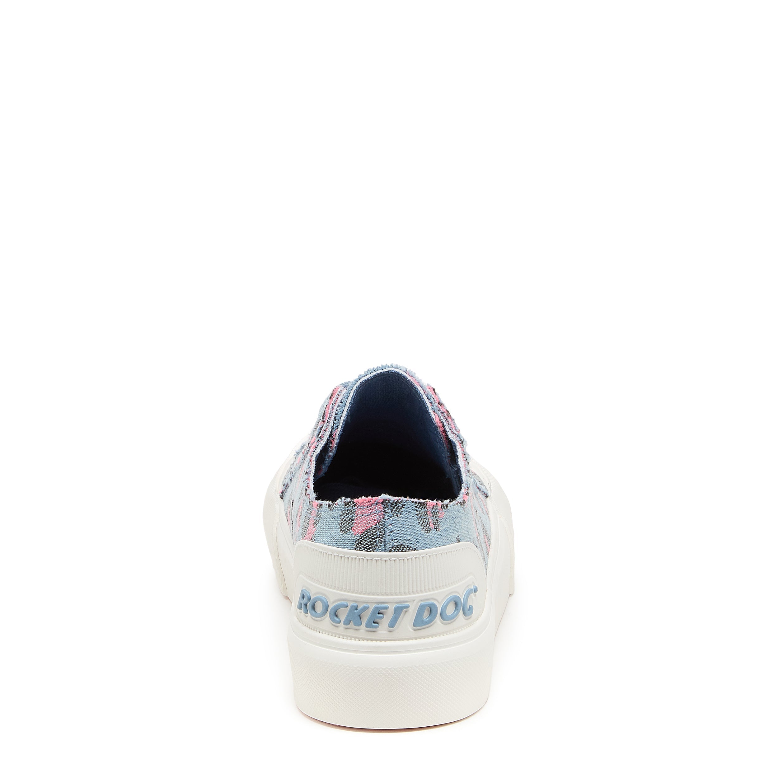 Rocket Dog Women's Jazzin Plus Light Blue Leopard Print sneakers
