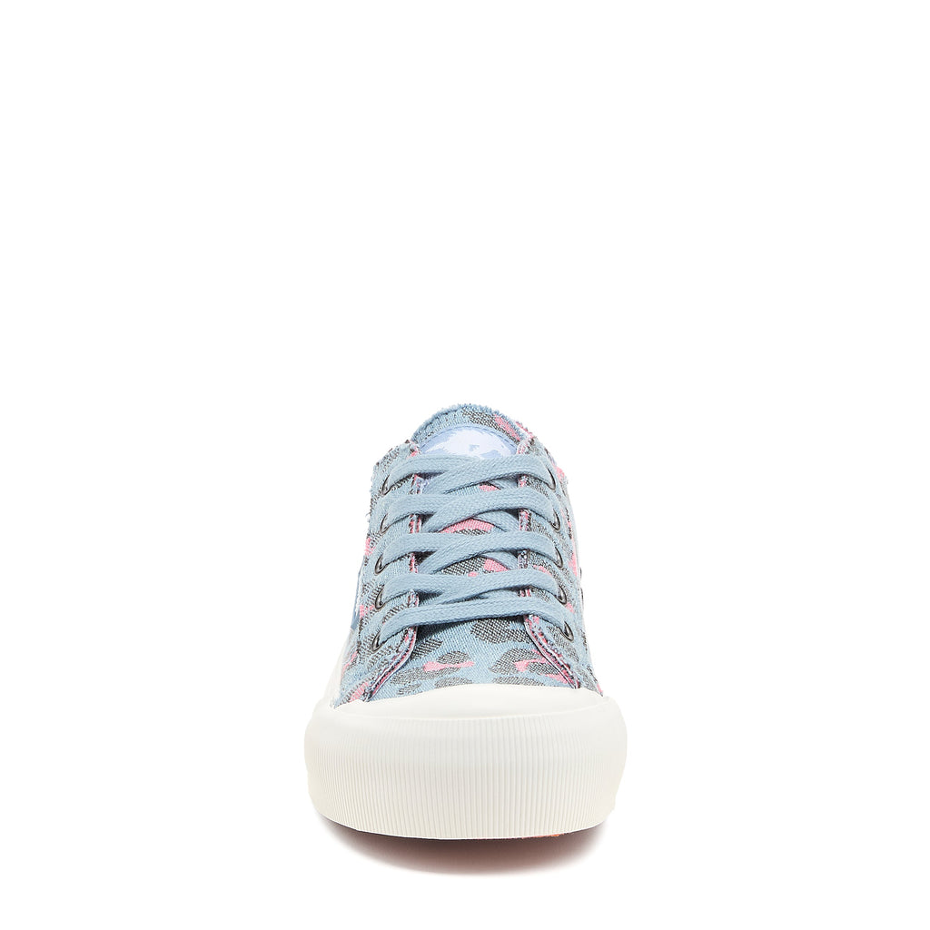 Leopard print women's sneaker with Rocket Dog comfort, playful style