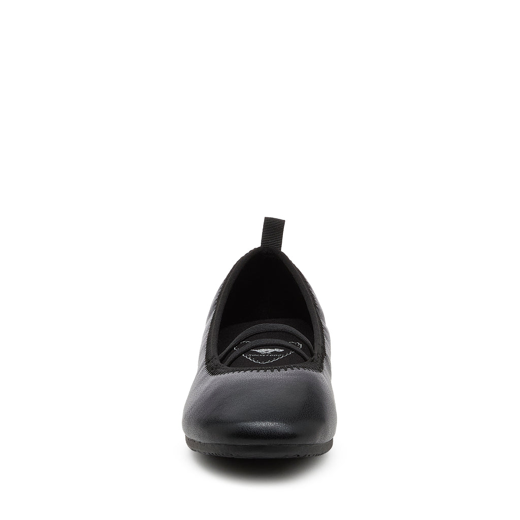 Kismeet Black Ballet Flat