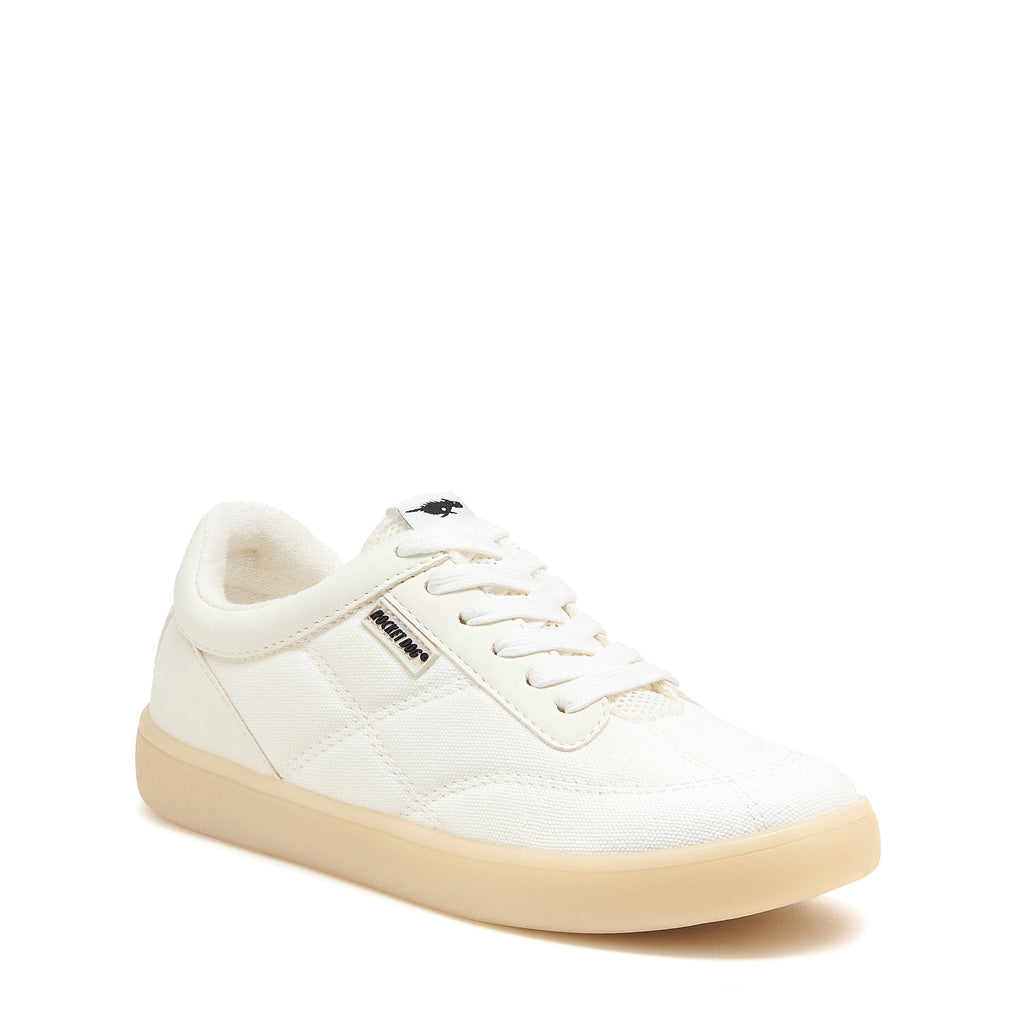 Women's white sneaker, playful and comfortable – Rocket Dog Kitty