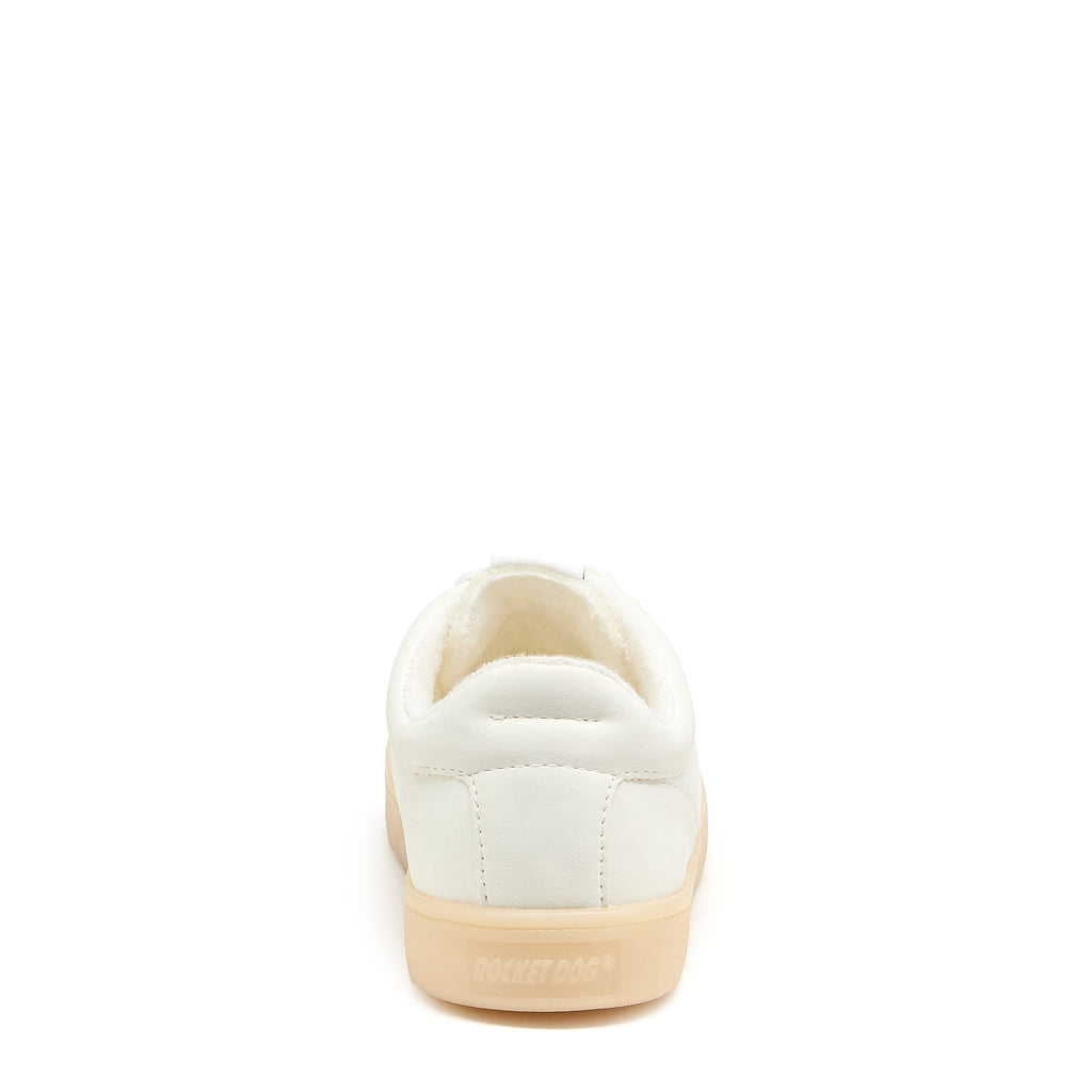 Rocket Dog Kitty women's white sneaker, playful slip-on