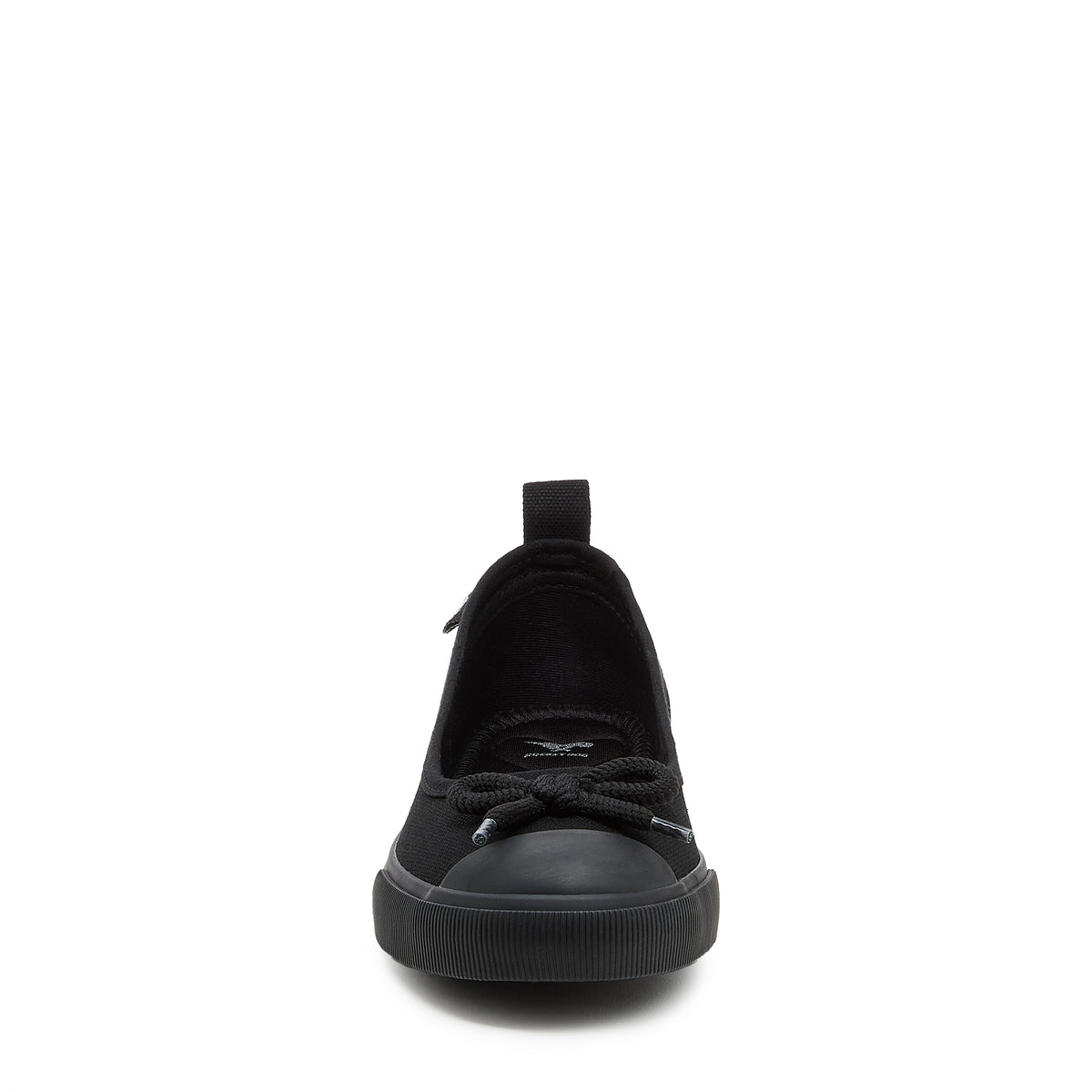 Melanie Black Canvas Ballet Sneaker
