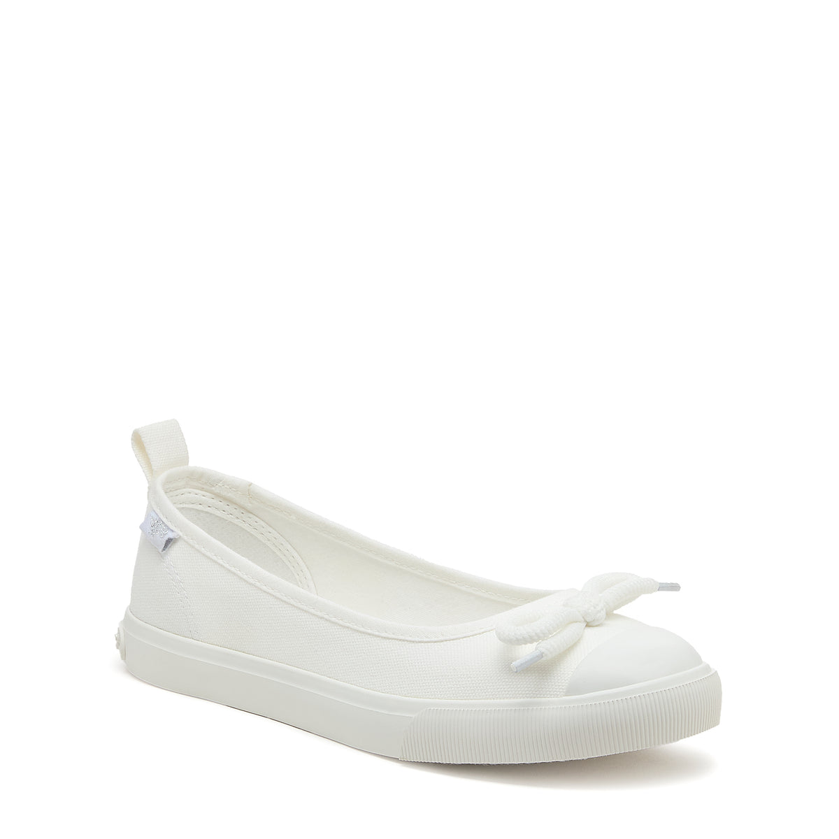 Melanie White Canvas Ballet Sneaker