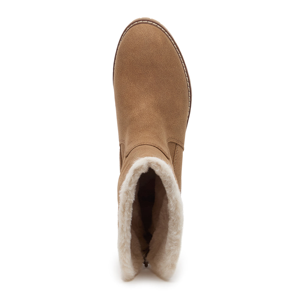 Niche Walnut Cuffed Ankle Boots