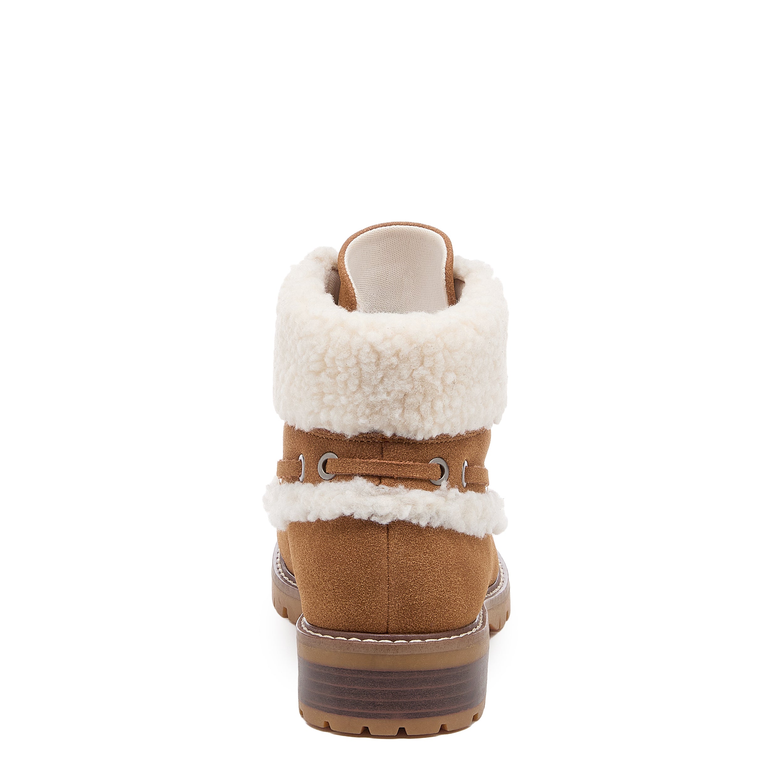 Nixie Cognac Cuffed Ankle Boots