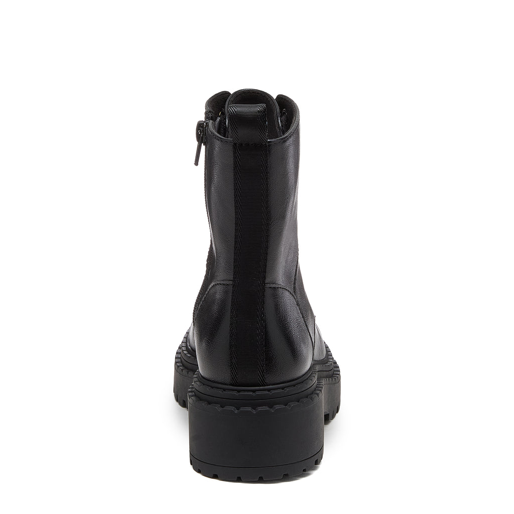 Prima Black Combat Boots