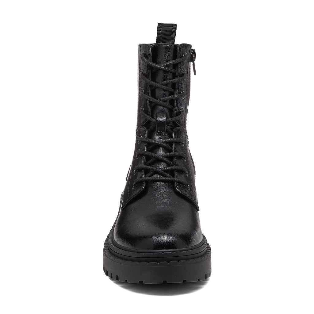 Prima Black Combat Boots