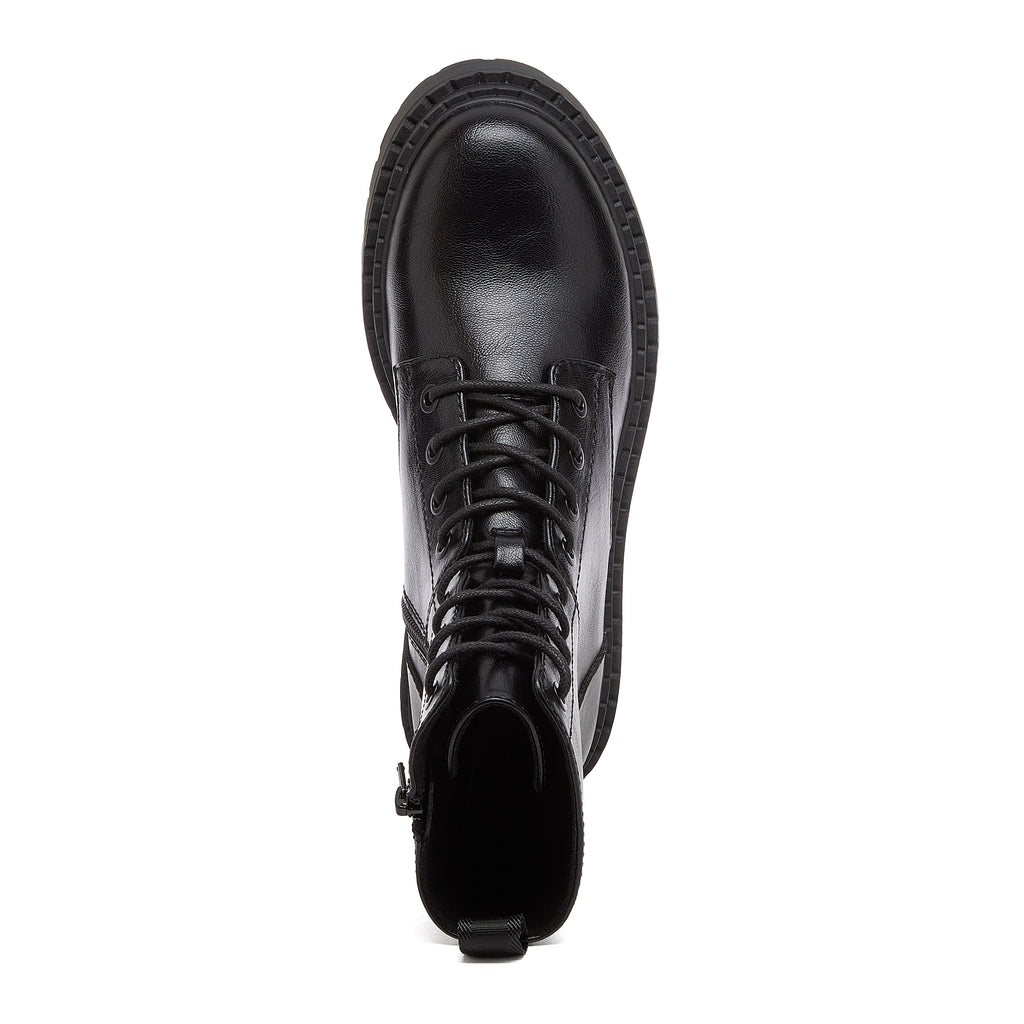 Prima Black Combat Boots