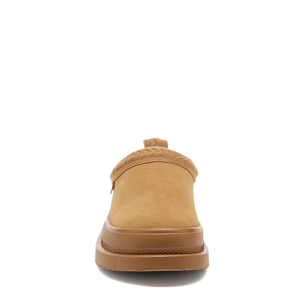 Relax Tan Mule Slippers