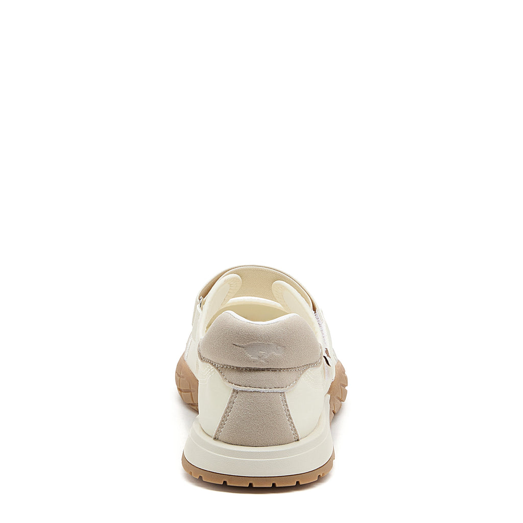 Rocket Dog Rex women's white sneaker, playful slip-on