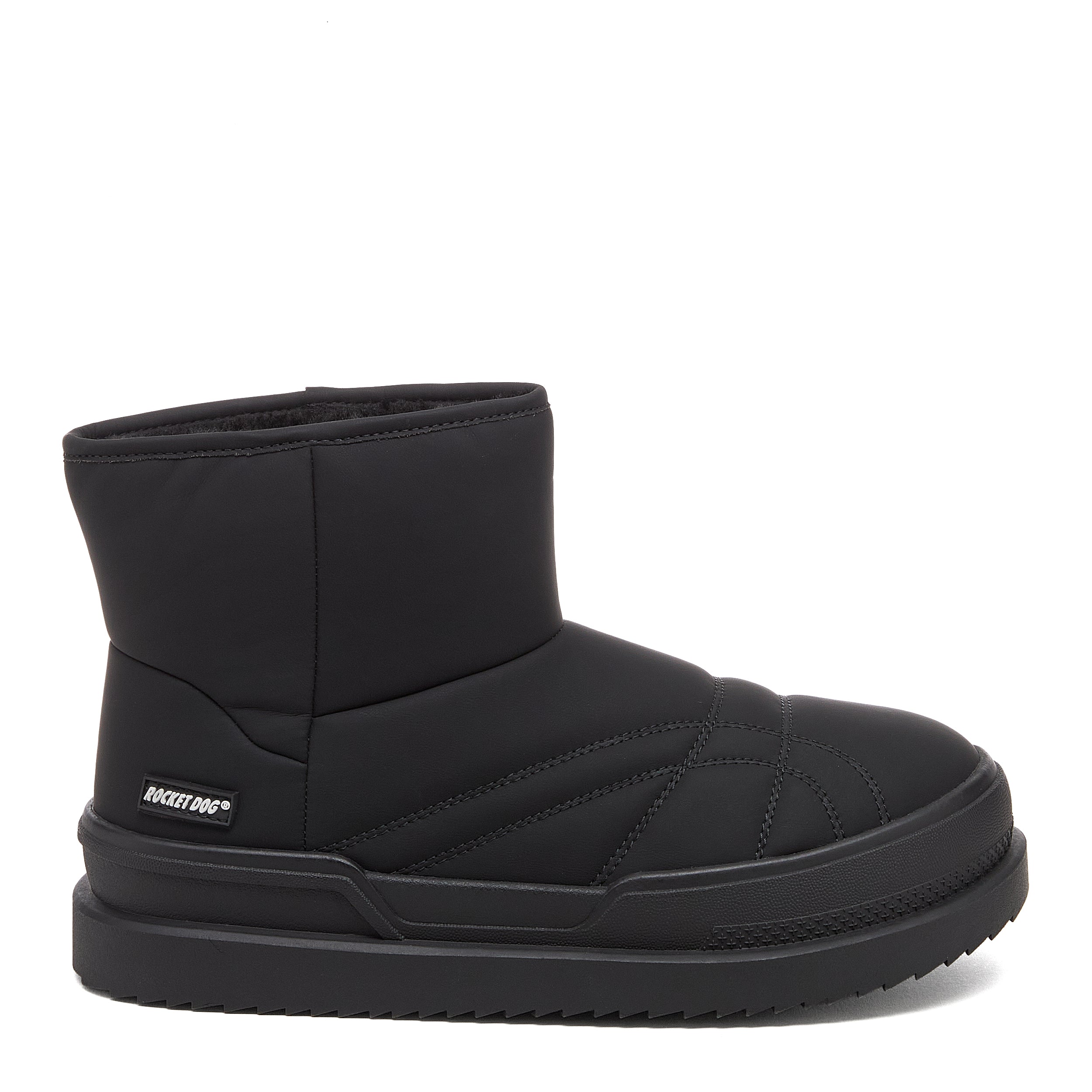Ryder Black Slipper Boots