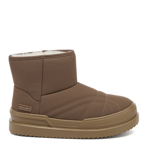 Ryder Dark Brown Slipper Boots