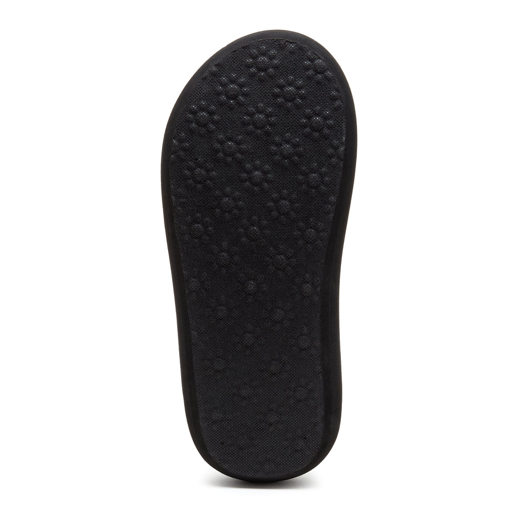Women's black platform flip flop slip-on, casual everyday – Rocket Dog Sandy