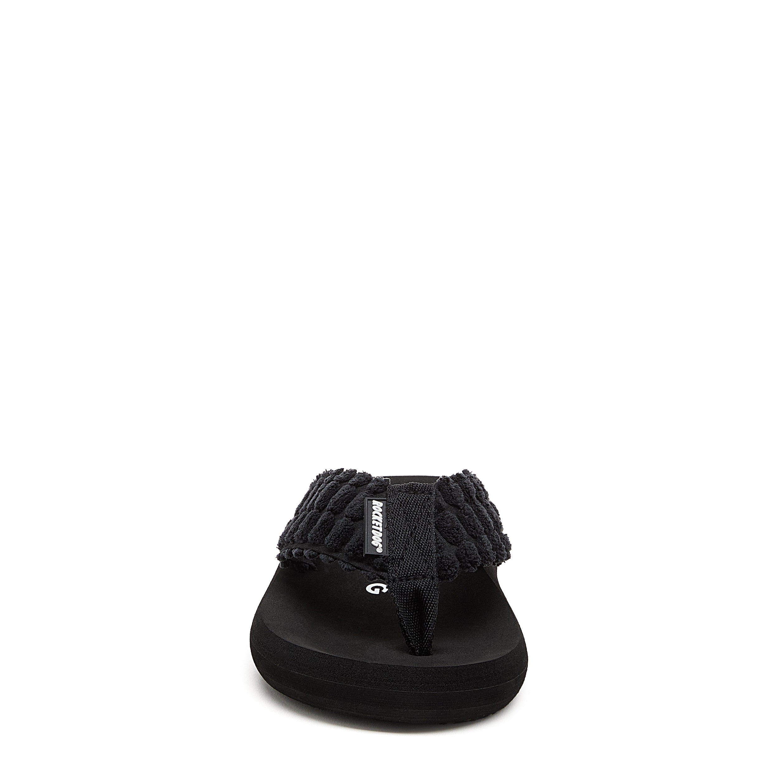 Women's casual black flip flop, easy everyday wear – Rocket Dog Spotlight