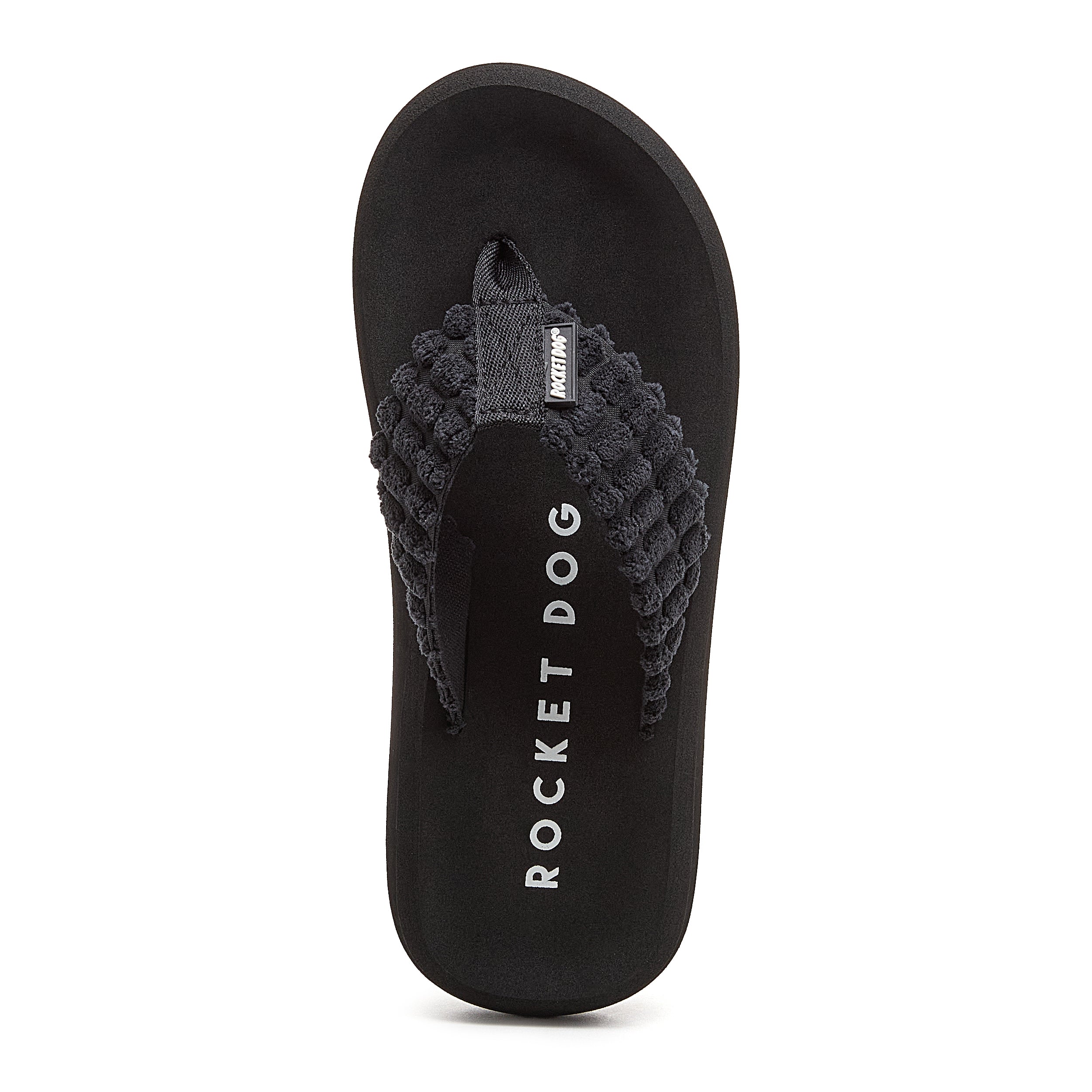 Black women's flip flop with Rocket Dog comfort, casual style