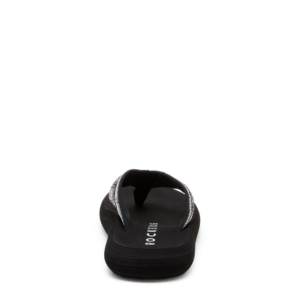 Women's casual black flip flop, easy everyday wear – Rocket Dog Spotlight