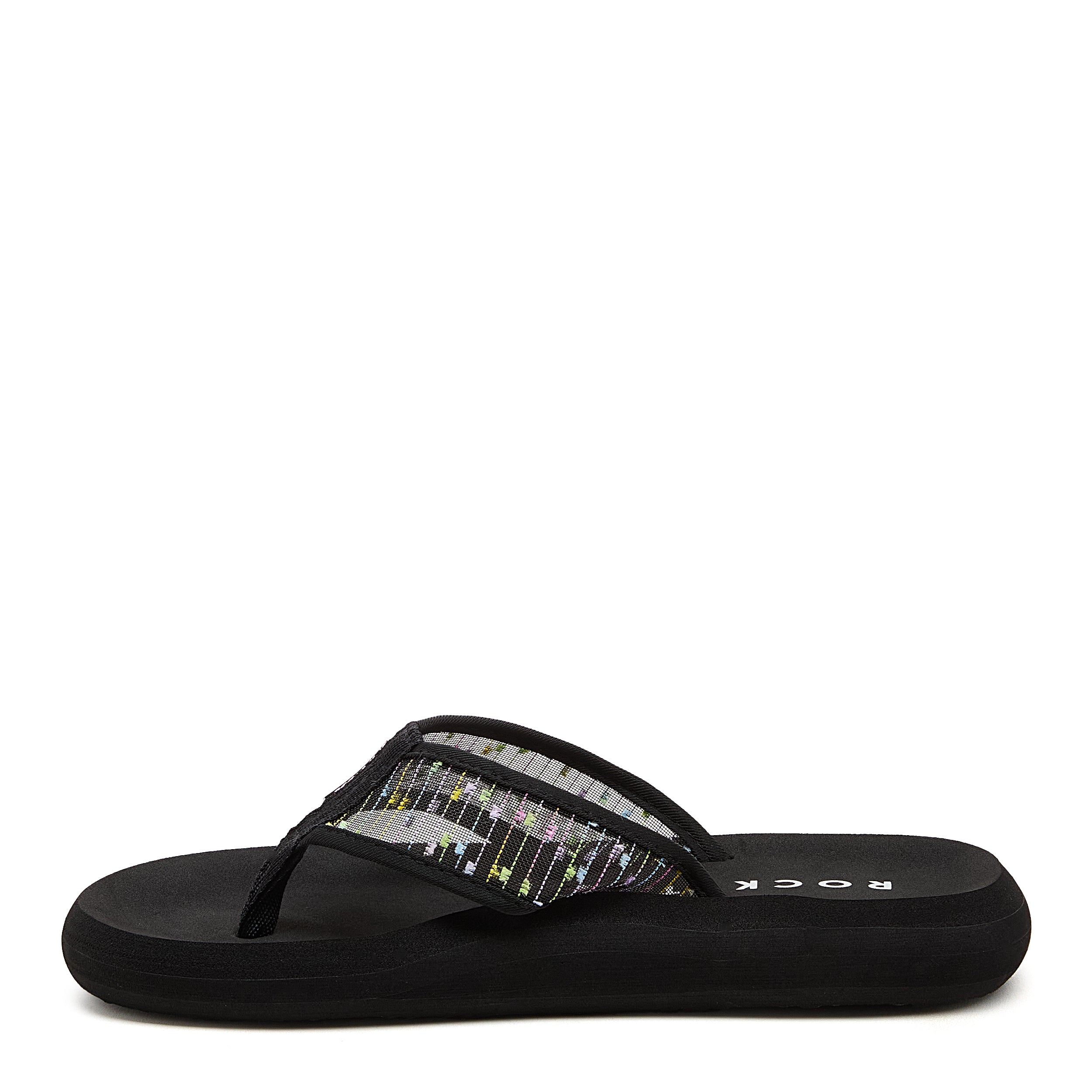 Mesh flip flop with cushioned footbed, women's casual style – Rocket Dog Spotlight