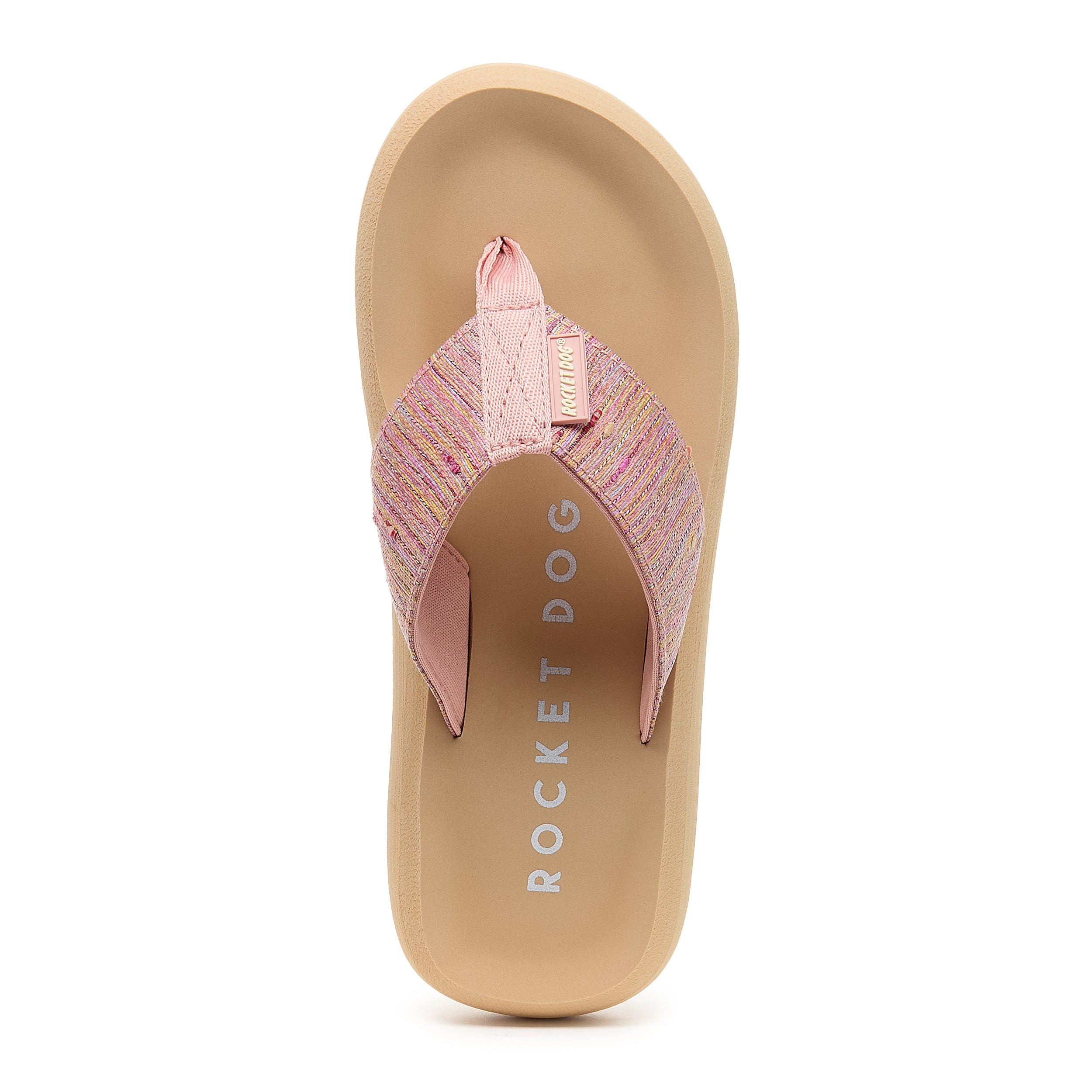 Rocket Dog® Spotlight Pink Perry Stripe Flip Flop