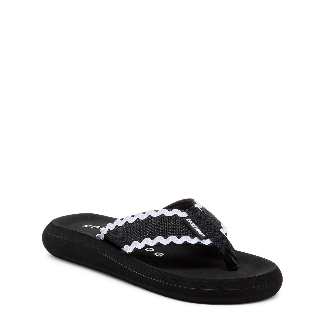 Rising Star Wolf Moon Flip Flops