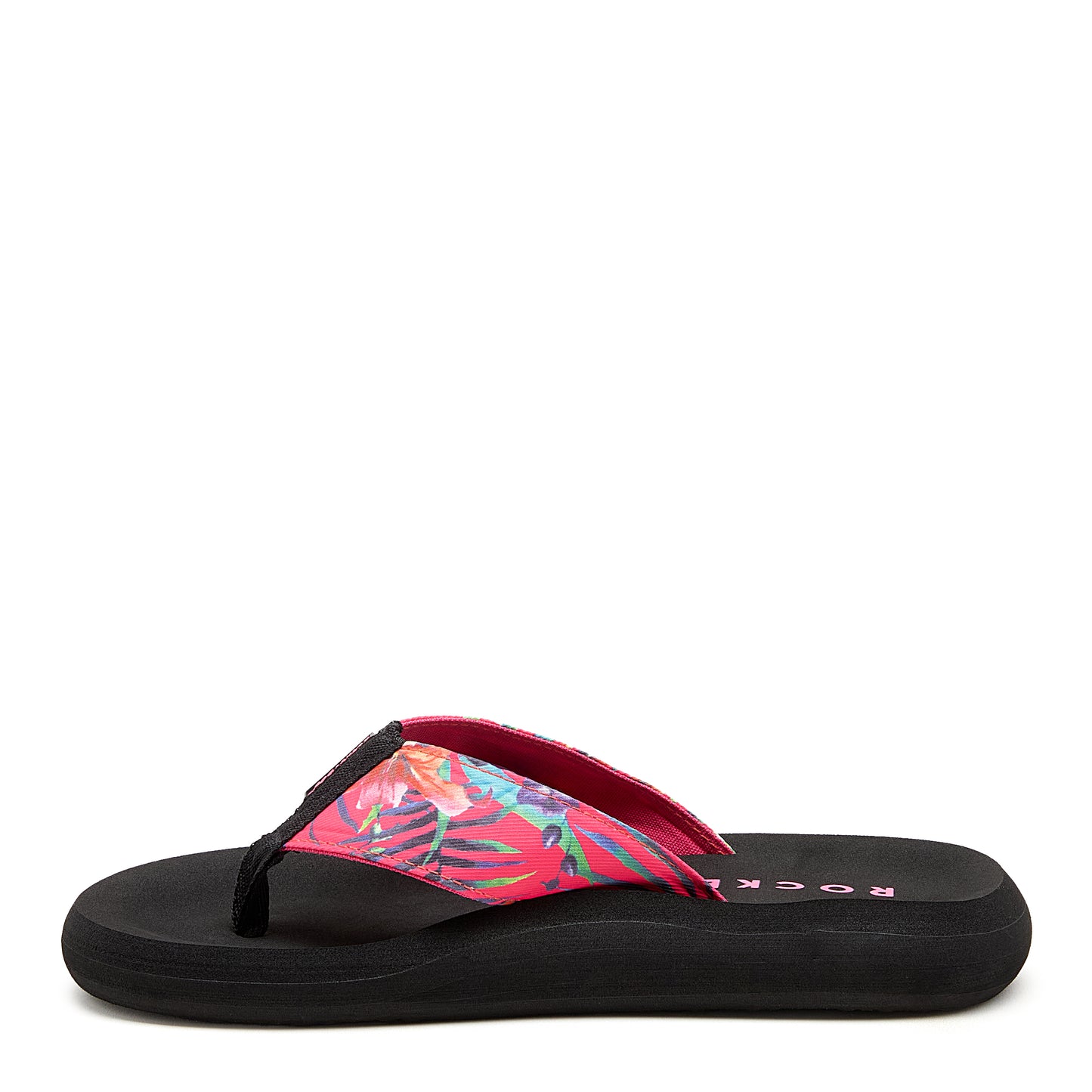 Spotlight Pink Tropix Flip Flops