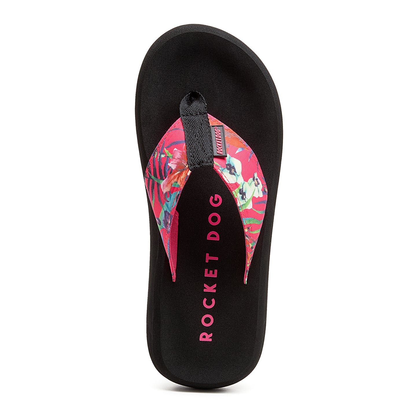 Spotlight Pink Tropix Flip Flops