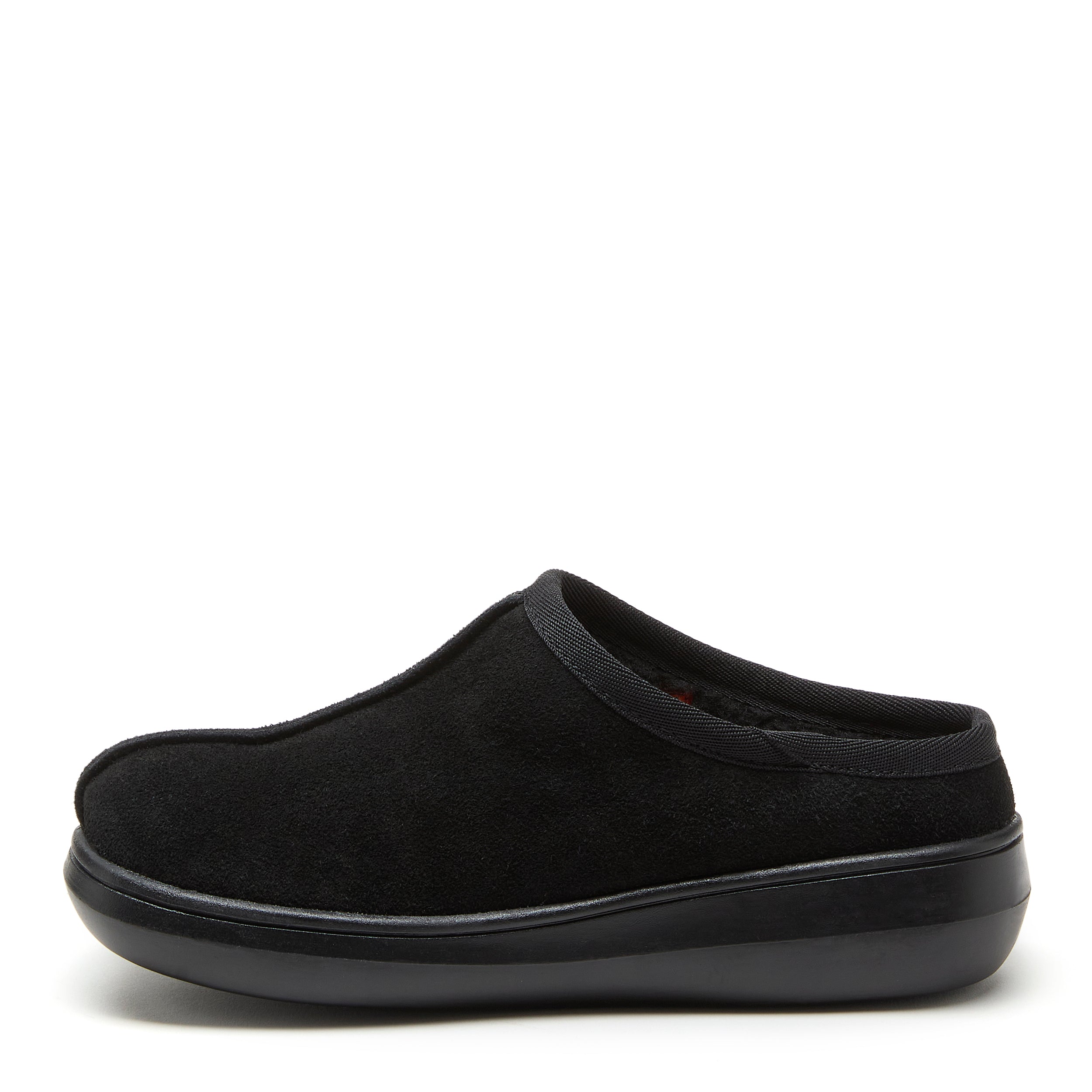 Rocket Dog Sugar women's black suede shoe, everyday slip-on