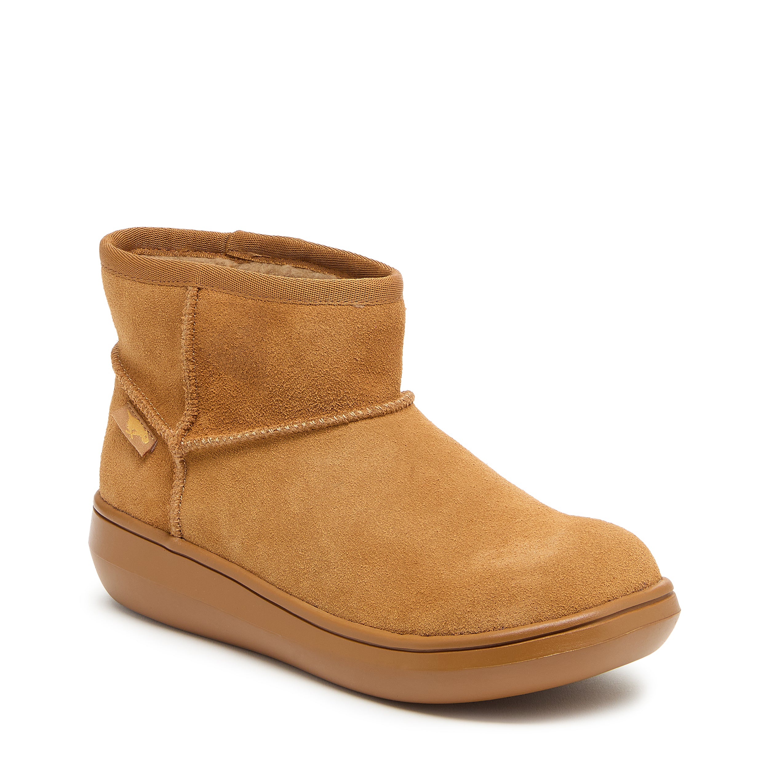 Camel boot with cushioned footbed, women's everyday style – Rocket Dog Sugar