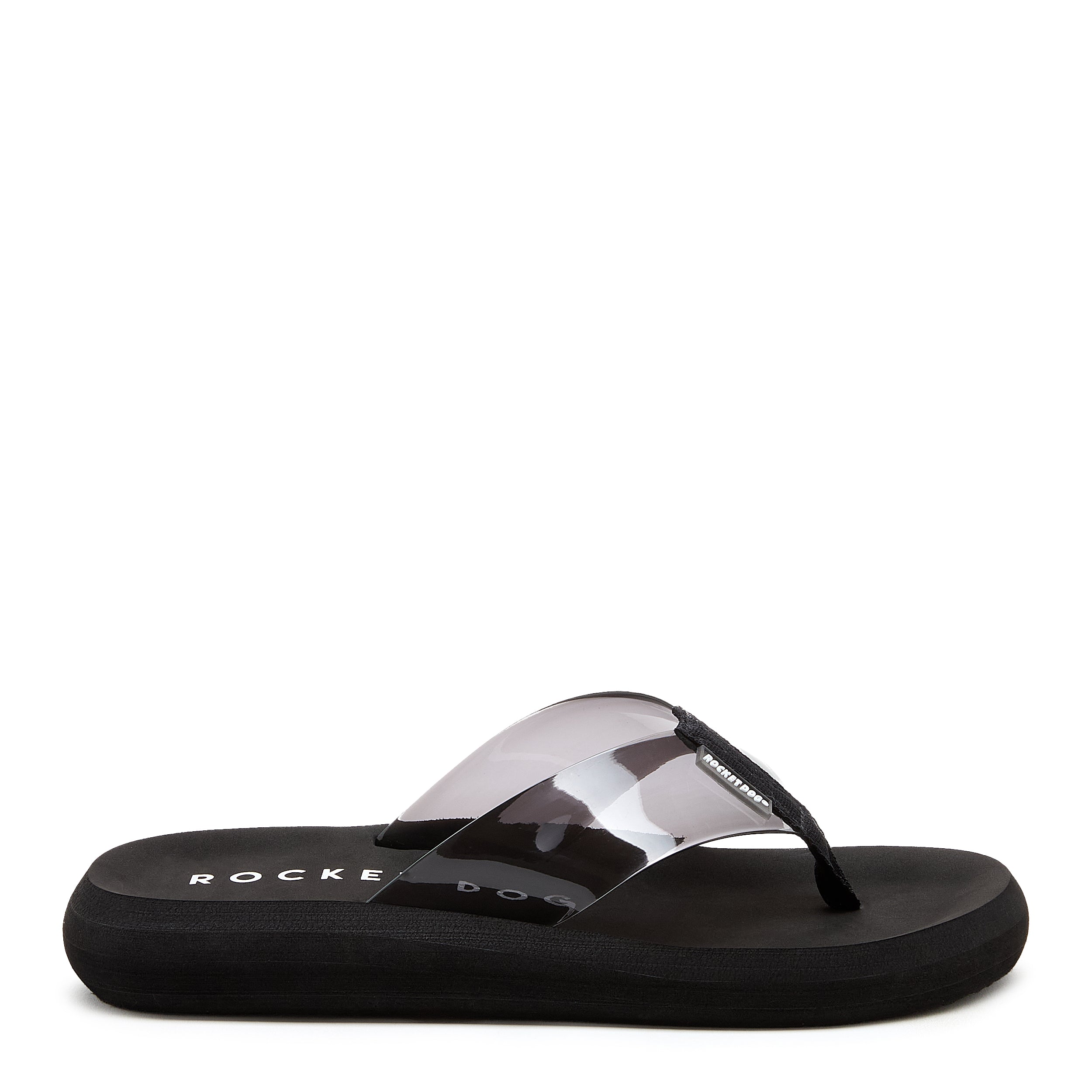 Rocket Dog Sunset clear flip flop, women's casual shoe