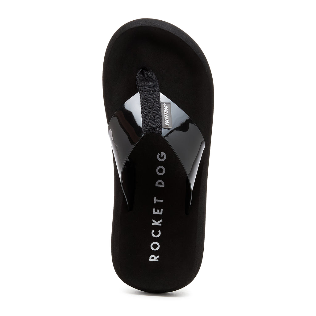 Clear women's flip flop with Rocket Dog comfort, casual style