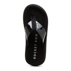 Clear women's flip flop with Rocket Dog comfort, casual style