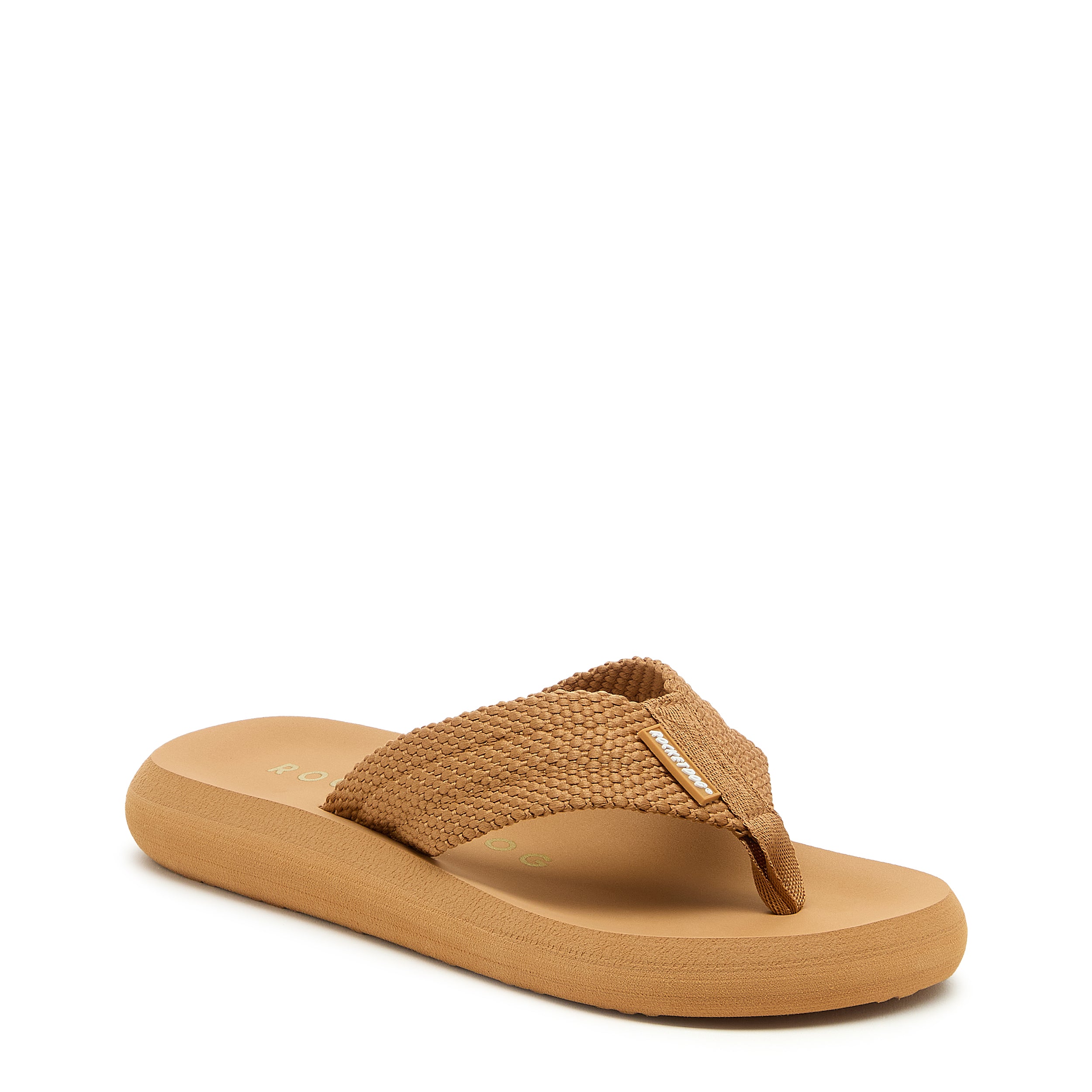 Women's tan flip flop, casual and comfortable – Rocket Dog Sunset