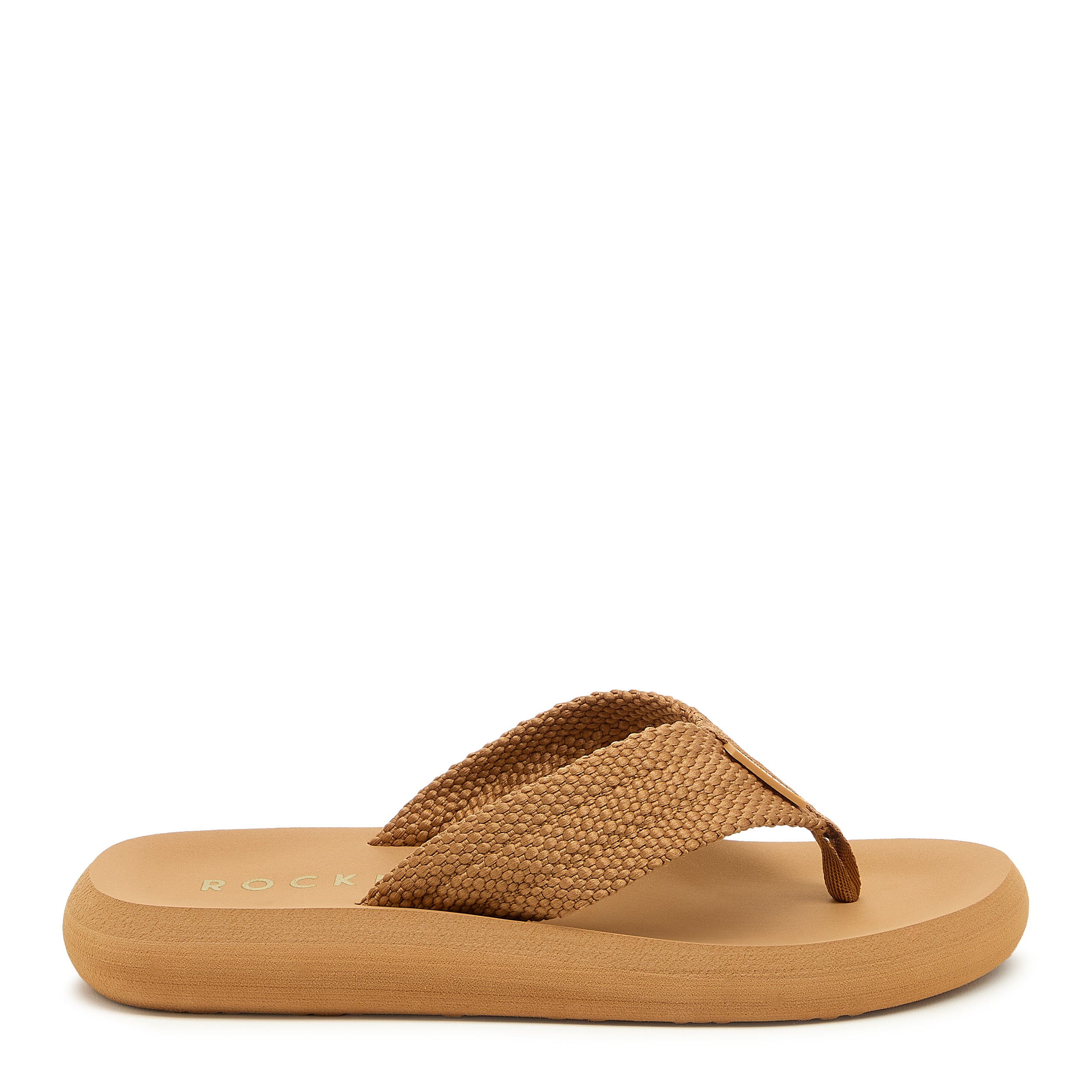 Rocket Dog Sunset tan flip flop, women's casual shoe
