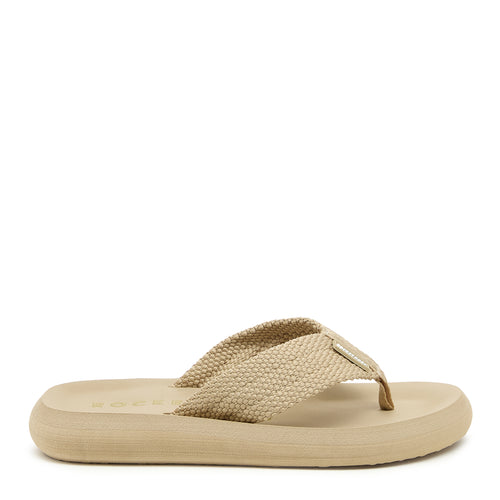 Rocket Dog Sunset taupe flip flop, women's casual shoe