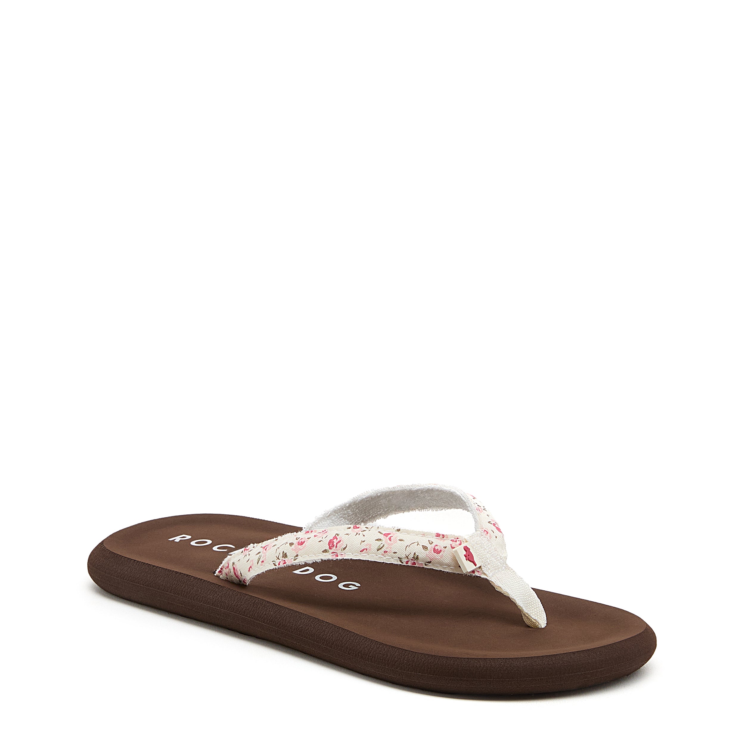 Women's natural slim flip flop, casual and comfortable – Rocket Dog Sunset