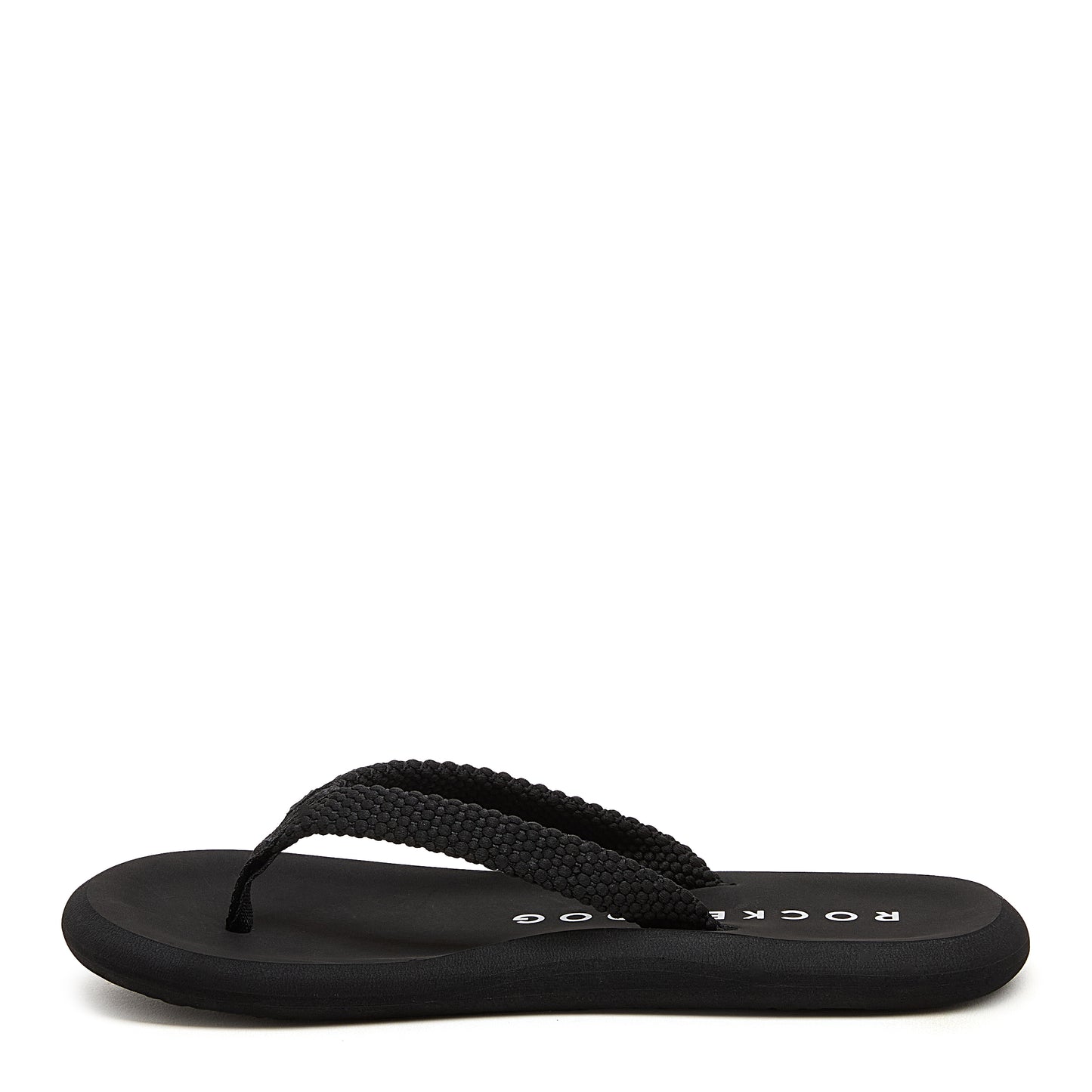 Sunset Slim Black Flip Flops